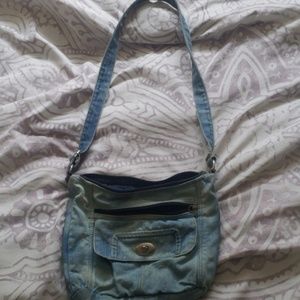 none Bags - Vintage crossbody jean purse! none Bags - Vintage crossbody jean purse!